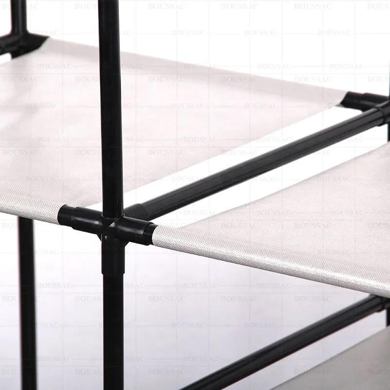 Clóset Portátil Premium - Doble barra + repisas